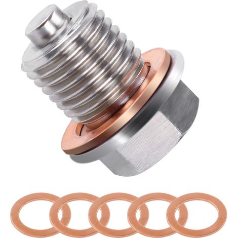 Bouchon de Vidange Voiture Magnétique M12 X 1,5 (1/5)