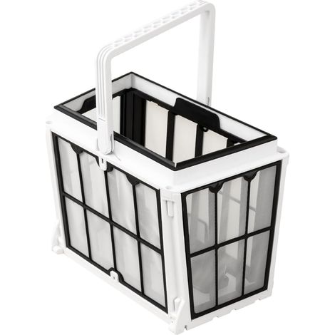 Panier de filtre ultra fin de rechange compatible avec Active 20, Active 30 Explorer E70, M600 S200 S400, T35, T45, T55i, numéro de pièce 9991457-R1 (1/5)