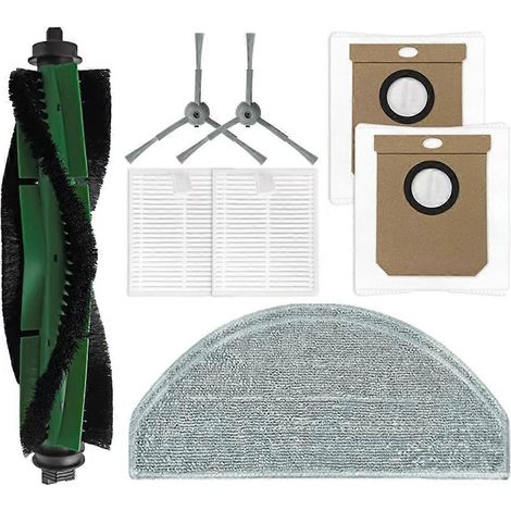 Accessoire de rechange pour balai à franges à rouleau Ultimate Home X-Treme 7490 : brosse latérale, filtre et sac à poussière (1/5)