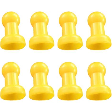 Embouts de Trampoline -Capuchon D'extrémité de Trampoline Lot de 8 Embouts de Protection pour Barres de Filet de Trampoline Ø 25 Mm (1/5)