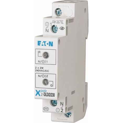 Voyant double 230AC/DC rouge/vert 000284927 EATON Z-UDL230