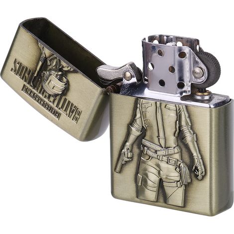 Briquet en métal léger, portable, robuste, élégant et durable (garçon) (1/5)