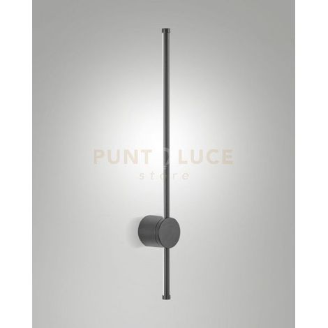 CLIP APPLIQUE LED 12W 3000K 1650LM  GRIGIO SCURO DA ESTERNO IP54