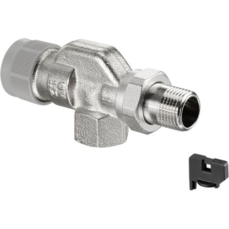 OVENTROP Valvola termostatica AQH assiale mandata DN 15, Rp 1/2 x R 1/2, PN 10, portata 35 - 420 l/h, 1183294