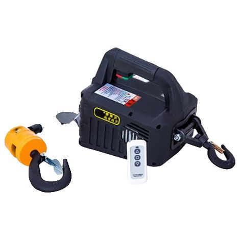 Treuil Électrique, Capacité de Charge de 500 kg, Fonctionnalité de Télécommande, 3 en 1, 500 Kg 7.6m (1/2)