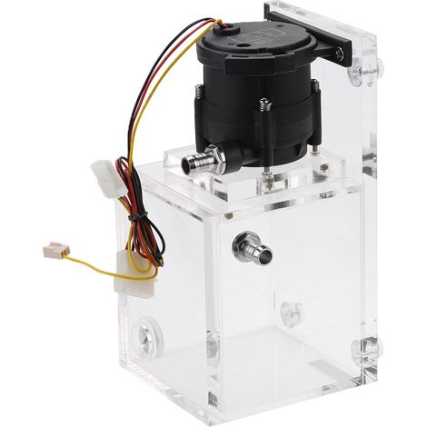 Pompe à eau refroidie PC 890ML avec réservoir acrylique, débit 1200L/H, système de refroidissement liquide (1/5)