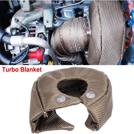 Cubierta de protección térmica de manta turbo para turbocompresor T3