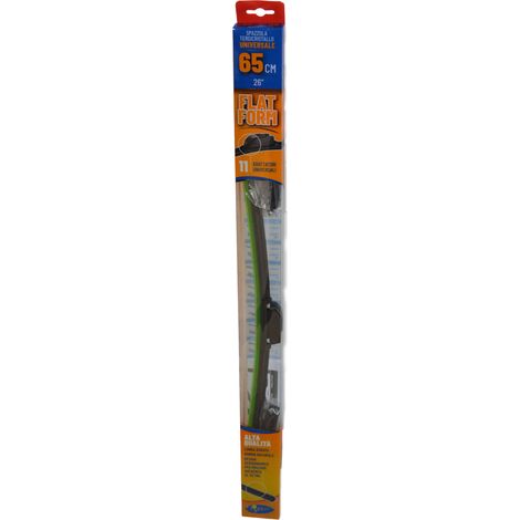 Spazzola tergicristallo universale Lubex Flat Form 65cm 11 adattatori inclusi (1/3)