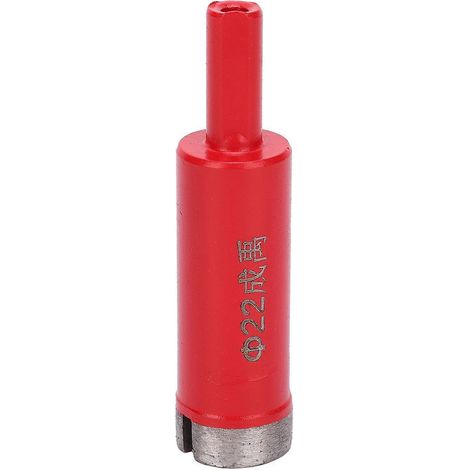 Sägezahn-Flachzahn-Diamantbeschichteter HSS-Bohrer für Keramikfliesen und Marmor (22 mm)