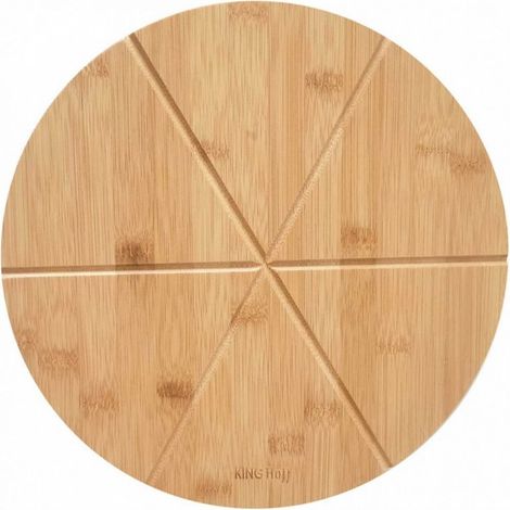 Vassoio per pizza in legno 35 cm kinghoff KH-1565 (1/3)