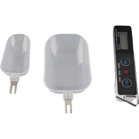 Balance de cuisine numérique portable en acier inoxydable, 500 g/0,1 g, noire, idéale pour la farine, le thé et les épices. (1/5)