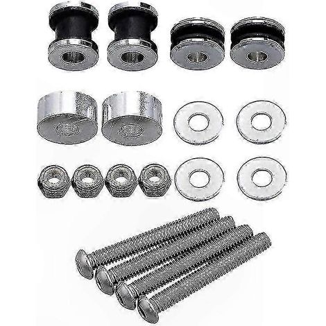Kit de fixation pour porte-bagages Sissy Bar pour modèles Harley Softail 1984-2017 (1/4)