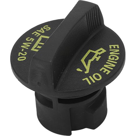 Bouchon de remplissage d'huile de 1,93 pouce 53013775AB Noir, aspect élégant, bouchon de réservoir de carburant étanche, remplacement pour DODGE MAGNUM (1/5)