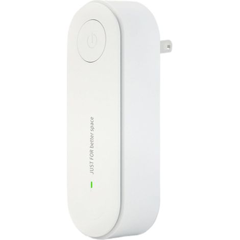 Purificateur d'air avec Générateur d'Ions Mini Filtre Plug-in Portable Air Purifier Désodorisant pour La Maison, Chambre, Cuisine, Bureau, Supprimer Les Fumée, Odeurs, Poussière, Pollen, Blanc (1/5)