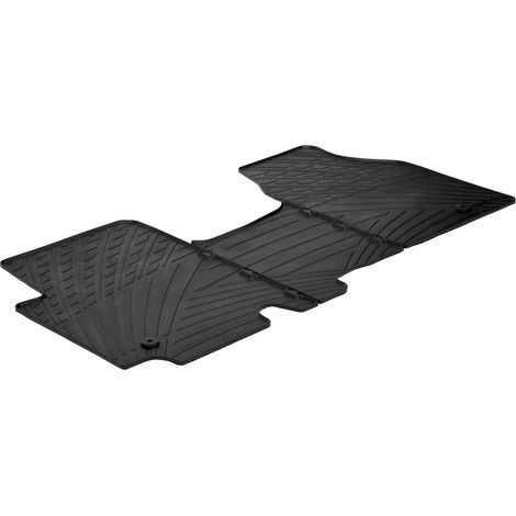 Set tappeti su misura in gomma - compatibile per Opel Vivaro (08/0112/13) - Renault Trafic (03/0107/06)