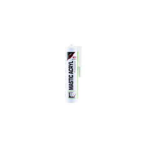 mastic acrylique couleur blanc