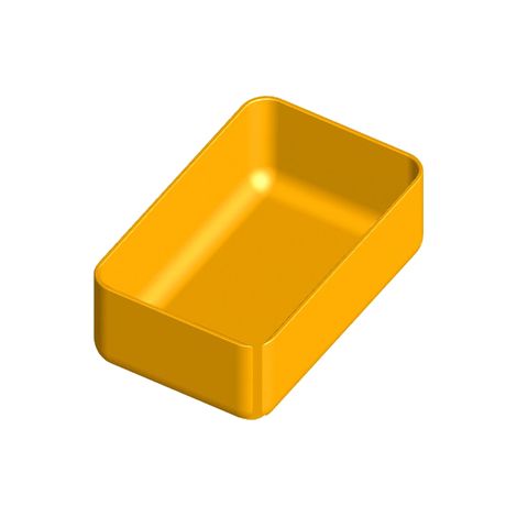 Caja en polipropileno 90x57 h 32 mm para Organizador de plástico Art Plast de L372 x P314 x H40 mm