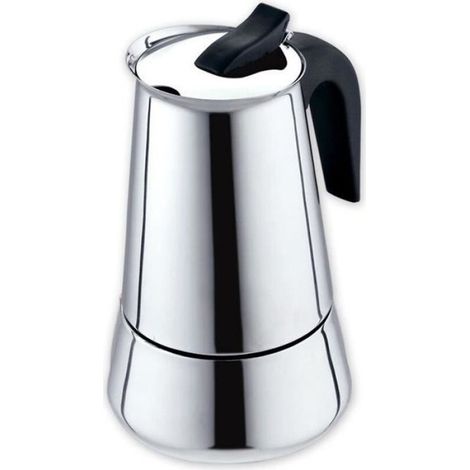 Cafetière italienne - Modèle 300ML - Acier inoxydable - 12 tasses - Moka expresso (1/4)