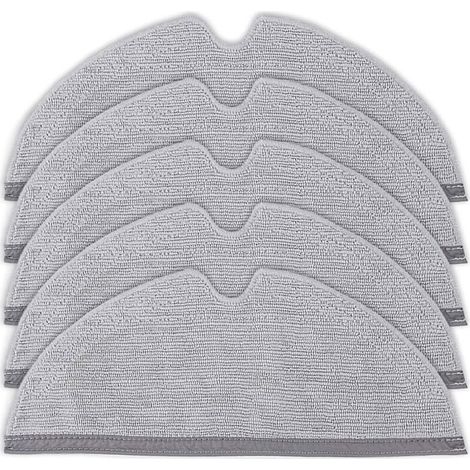 Lot de 5 lingettes humides pour aspirateurs Xiaomi Roborock S5, S50, S51, S55, S6, S6 MaxV, S5 Max, Q7 Max, Q7 Max+, Q8 Max, Q8 Max (1/5)