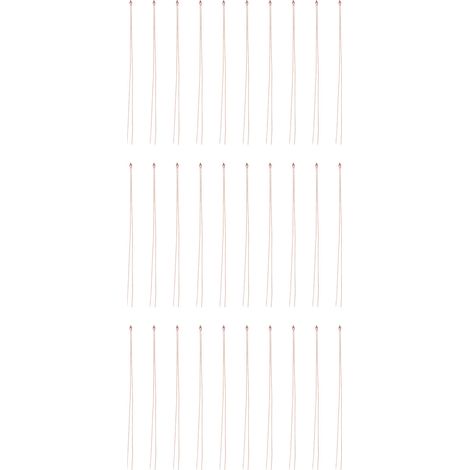 30 thermistances NTC, thermistances à une extrémité encapsulées dans du verre, adaptées aux imprimantes 3D, thermomètre MF51-103F-B3470-L65 10K B3470