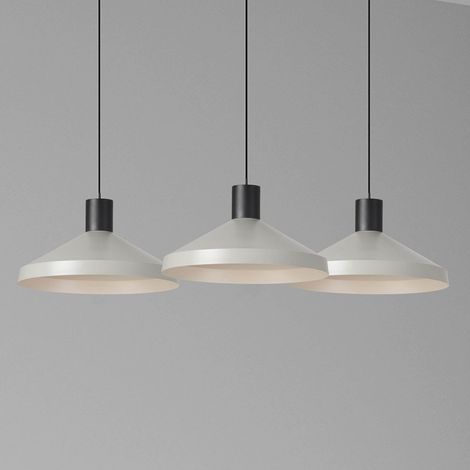 KOMBO Lámpara colgante gris Ø400 3L 68595-3L (1/4)
