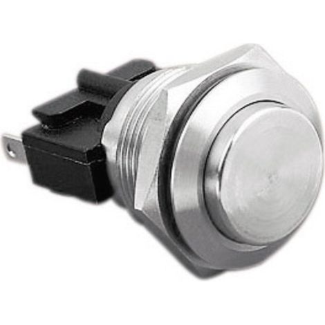 Bulgin MP0031/2 MP0031/2 Vandalismusgeschützter Drucktaster 250 V/AC 5 A 1 x Aus/(Ein) tastend (Ø x (1/2)