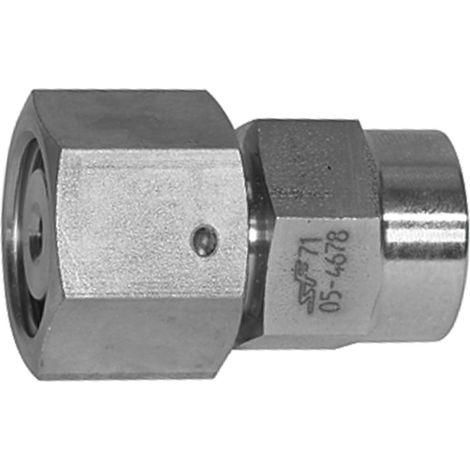 Riegler Mano-Anschlussverschraubung, Dichtkegel, G1/4 i., ES 1.4571 Ø10mm (1/2)