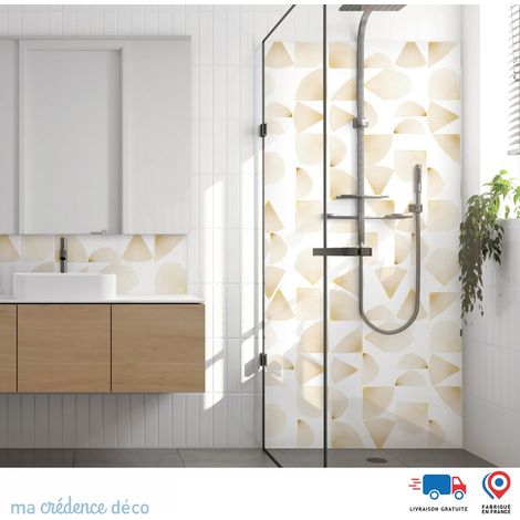 Panneau de douche : Rayonnement doré - Alu composite - 120 - 245 (1/3)