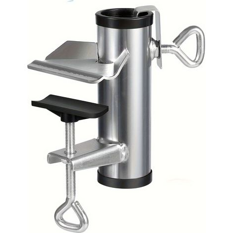 1 structure/base de parasol d'extérieur en acier inoxydable, accessoires pour parasol (1/5)