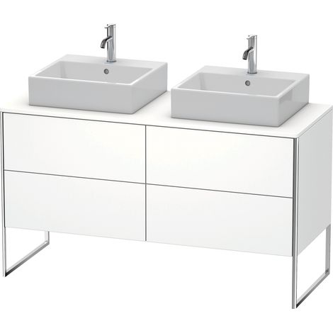 Duravit XSquare lavabo consola mueble bajo, de pie, para dos