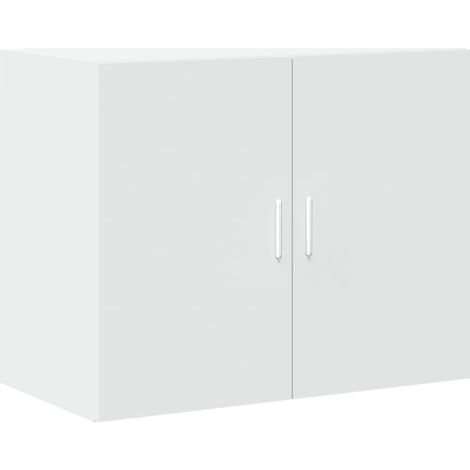 Maison Exclusive - Mobile a Parete Bianco 80x42,5x64 cm in Legno Multistrato