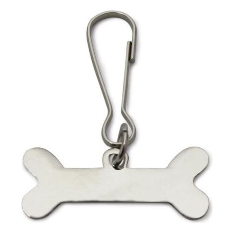CHAPA FORMA HUESO 3,5x1 cms.