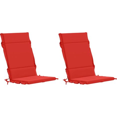 Cojines para Sillas de Respaldo Alto en 2 Piezas GEMERT 2 pcs vidaXL