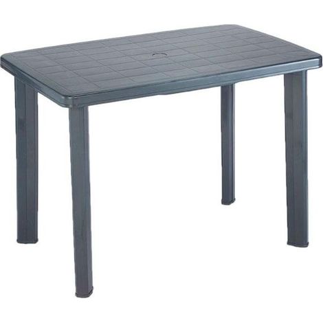 PROGARDEN mesa resina faretto antracita 101x68 cm , Mesa Faretto Antracita 101 x 68 cmFabricada en plástico de alta calidadFácil limpiezaFácil montajePlástico anti (1/2)