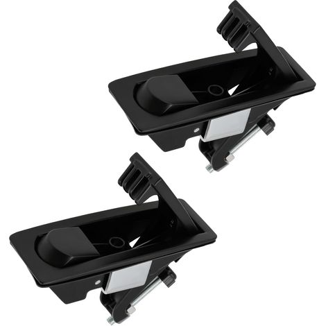 Lot de 2 Verrous à Levier Réglables pour Remorque Camping-Car Meubles Loquet de Compression Déclencheur Surélevé Remplacement Levier de Porte Affleurant (1/5)