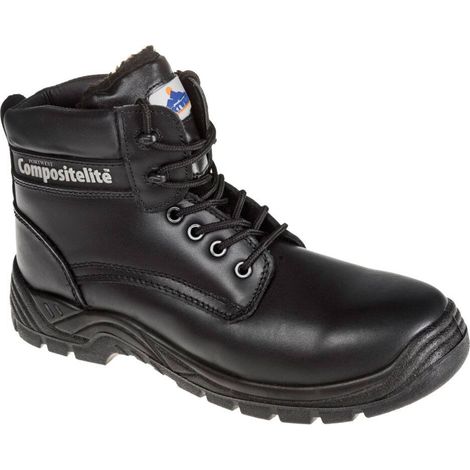 Scarpe di sicurezza alte imbottite Thor S3 CI Nero 43 (1/2)