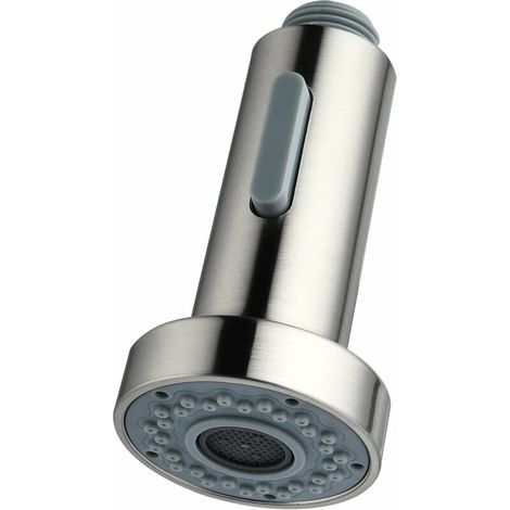 2 Modes Pull Out Tap Kitchen Taps, Kitchen Shower Spray Nozzle Head Dish Rinser Sink Tap for Kitchen, Bathroom, Sink 1/2 Inch Connections with Control Button (1/5)