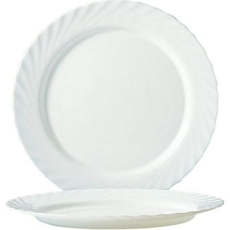 Arcoroc Trianon Uni plato llano 24,5cm, 6 Plato