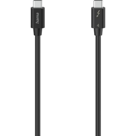 Hama Thunderbol-Kabel 40 Gbit/Ultra-HD 8K, 0,80 m (1/2)