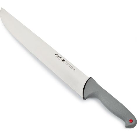 Coltello da macellaio Arcos Colore - Prof 240700 in acciaio inox Nitrum e mango ergonomico Polipropilene e 35 cm lama, coperchio del display (1/5)