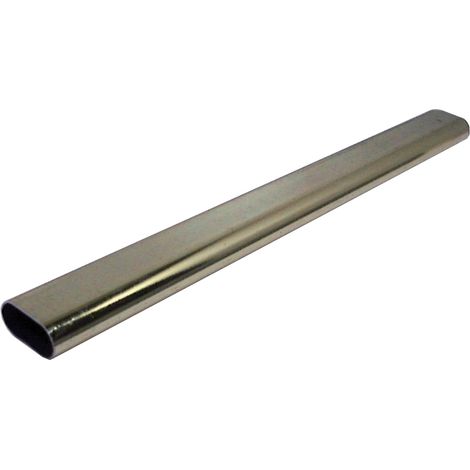 Tube de penderie ovale Duval 30x15 mm - 3 m acier poli