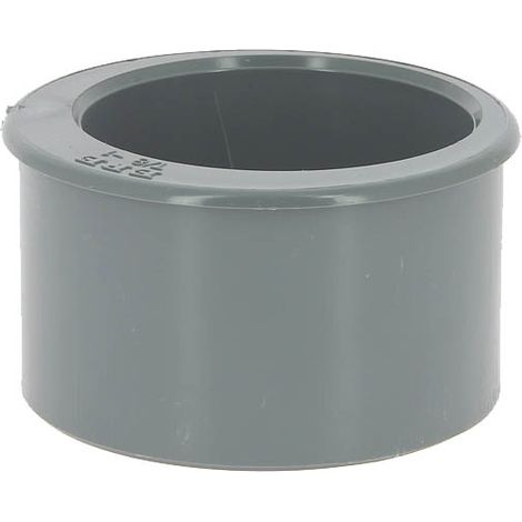 Adequa – Raccord d'évacuation PVC réduit mâle-femelle Ø100-80 – Pour espaces confinés – Installation rapide et facile – Compatible avec tubes Ø100 et Ø80