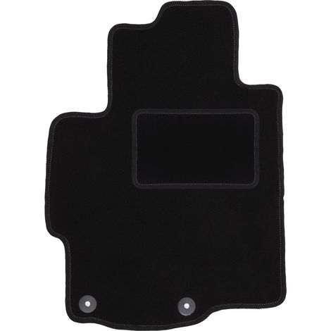 Alfombrilla de conductor negra para Mitsubishi Lancer VIII CY sedán, sportback (2007-2016) (1/5)