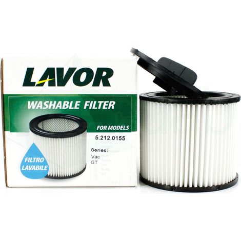 Lavorwash filtro lavabile ricambio aspirapolvere Lavor trenta/venti 5.212.0155 (1/4)