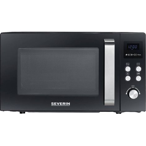 Severin MW 7752 microondas combinado negro 25 litros