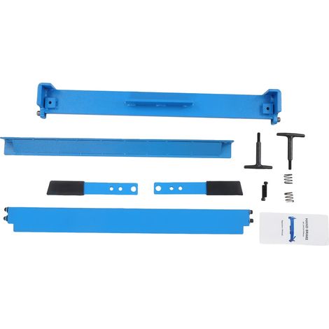 Machine de pliage manuelle, angle réglable de 0 à 120°, monté sur table avec étau, Bleu (1/2)