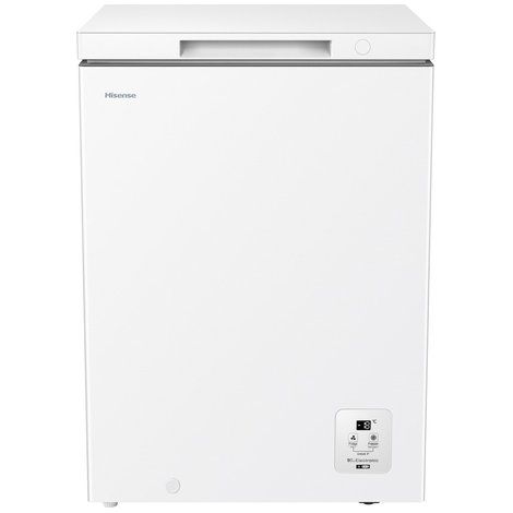 Hisense FT145N1AWE. Capacità netta congelatore: 141 L, Classe climatica: ST-T, Capacità di congelamento: 8 kg/24h, Autonomia senza energia elettrica: 10 h, Emissione acustica: 37 dB, Punteggio: 4....