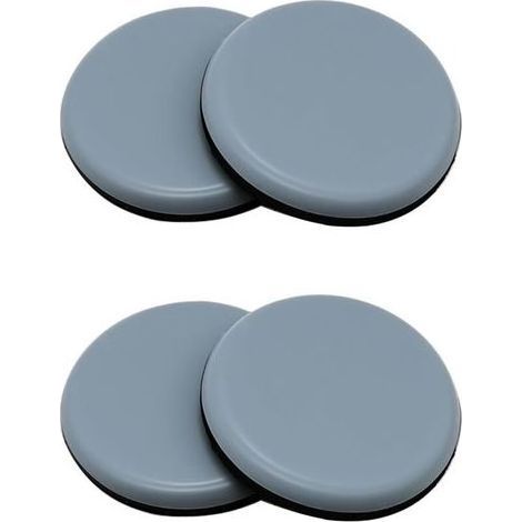 8 Pièces Patins pour Meubles en PTFE, 50 mm Patin Glisseur pour Meuble Lourd, Patin Teflon pour Déplacer Facilement Les Meubles Lourds - Protège Les Sols des Rayures (1/5)