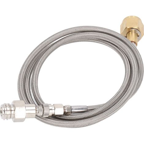 Adaptateur de remplissage de cartouche de CO2 1500 PSI antirouille, connecteur CGA320 vers TR21-4 (1/5)