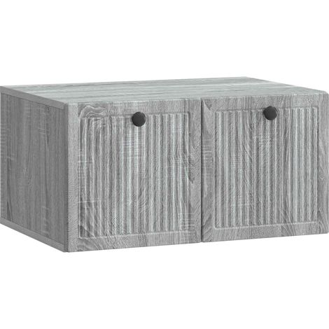 Mueble para TV de pared Gris 59,5 x 41 x 30 cm